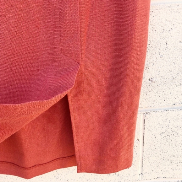 Vintage Alfred Dunner Linen Midi Skirt - Picture 2 of 5